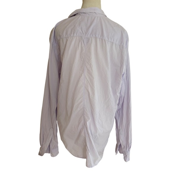 FRANK & EILEEN Luke Men's Button Up Shirt Size Large Lavender Purple Cotton - Picture 2 of 7